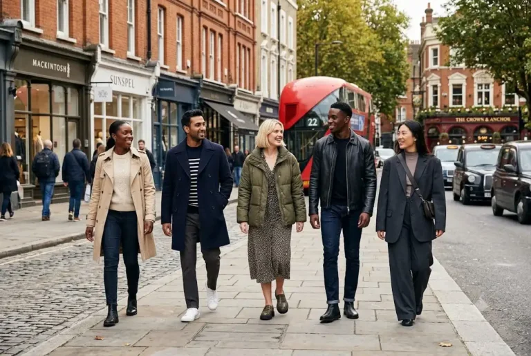 Fashion Trends: Timeless Style Ideas for Every Season People wearing fashion trends in stylish seasonal outfits on a modern city street