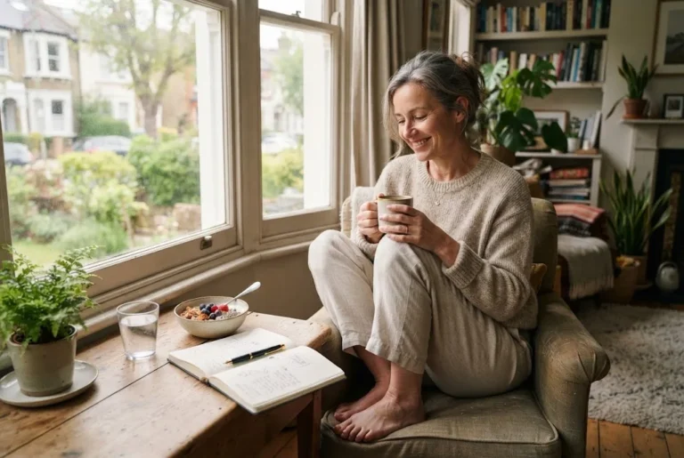 Self Care: How to Build a Simple Routine That Lasts Self care routine with a calm healthy morning at home