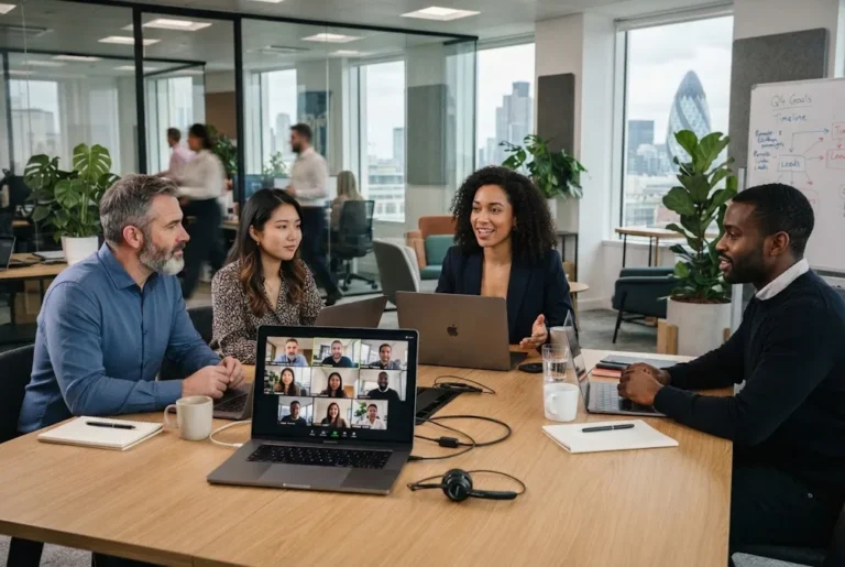 Digital Communication Skills: A Practical Guide Digital communication skills during a virtual workplace meeting