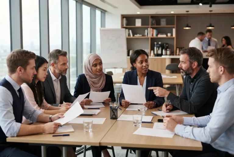 Communication skills assessment for UK professionals